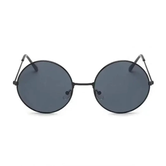 Anime Spell Battle Back Five WuCOSGlasses Black round Frame Vintage Sunglasses Comic showCOSPLAYProp Eye