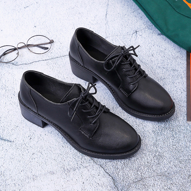 British Style Shoes For Women In Spring And Autumn