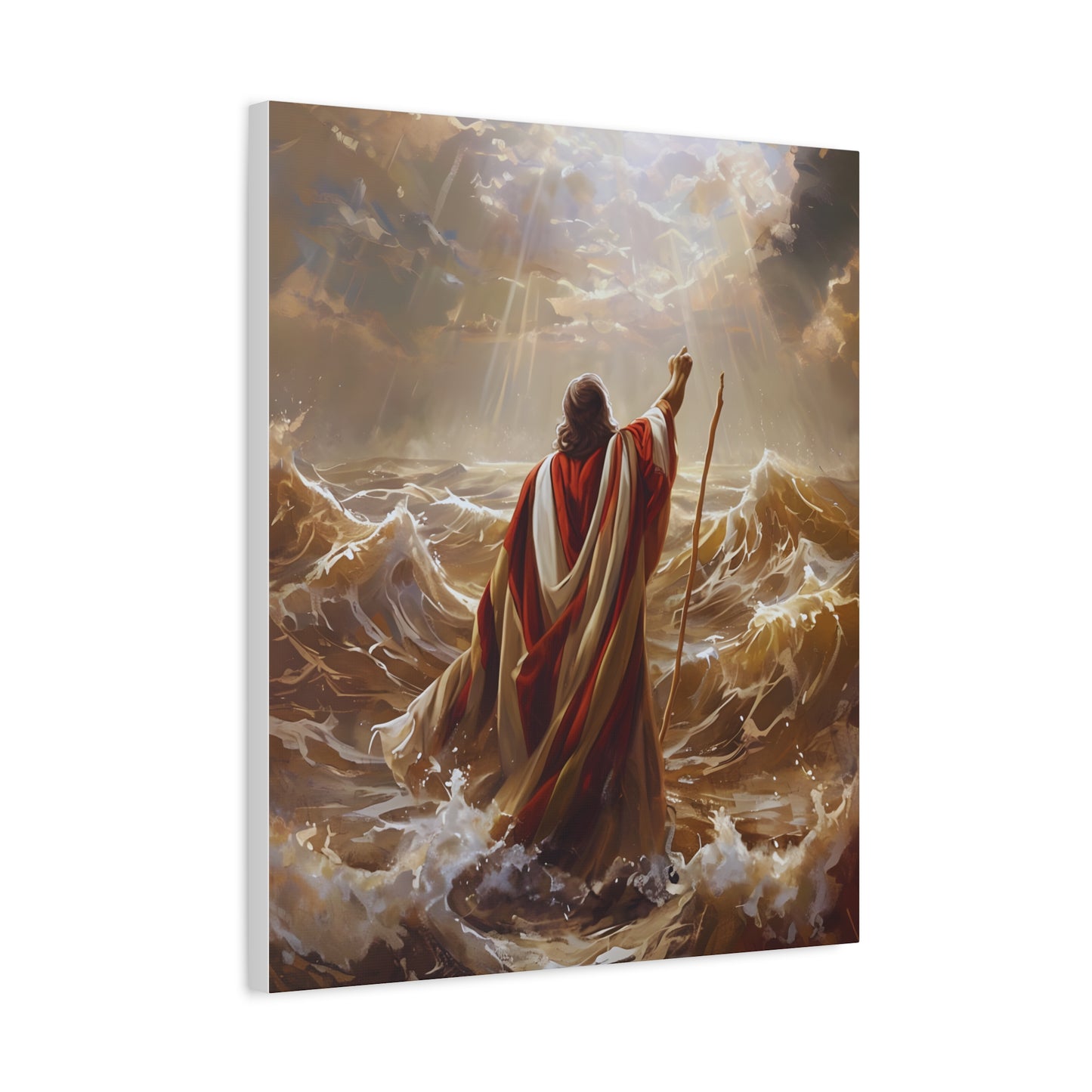 Christian  Art, Inspirational Religious Decor for Living Room, Office, Believers Gift, Spiritual Wall Decoration, Matte