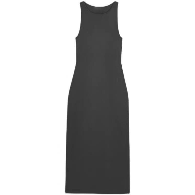 Niche Design Temperament Socialite Slim Fit Sleeveless Knitted Dress