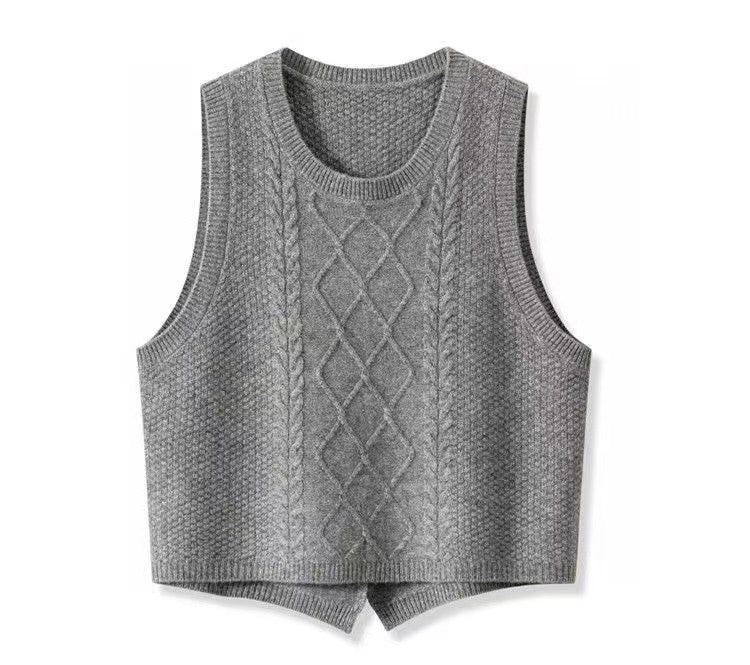 Women's Fashion Personalized Wool Knitted Vest
