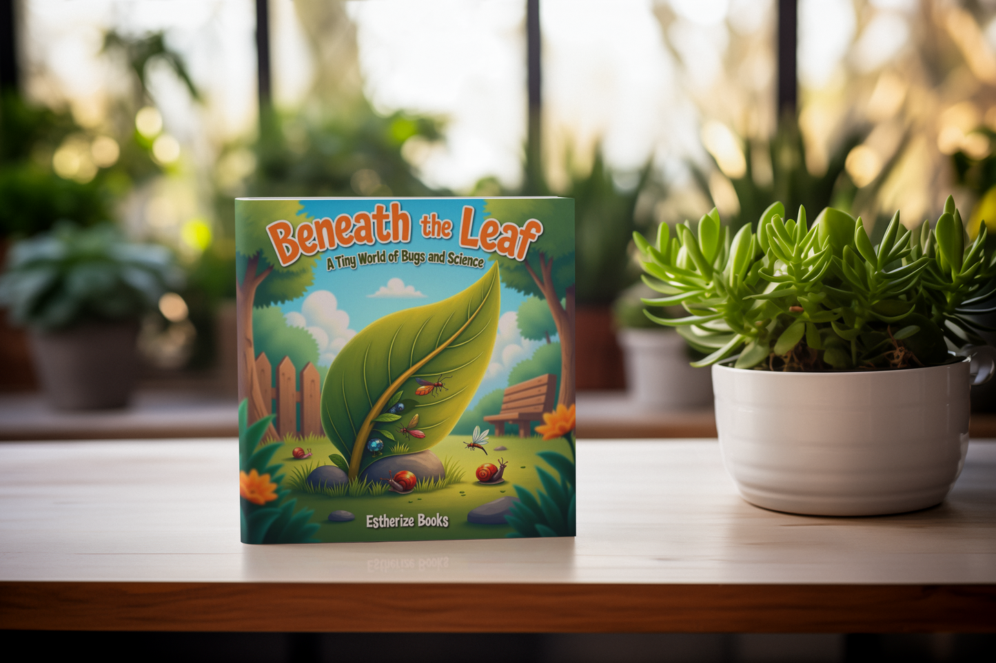 Beneath The Leaf - A Tiny World of Bugs and Science: Explore the Hidden World of Insects, Microhabitats, and Backyard Science in this 50 page picture ... homeschoolers, and STEM-based early learners.