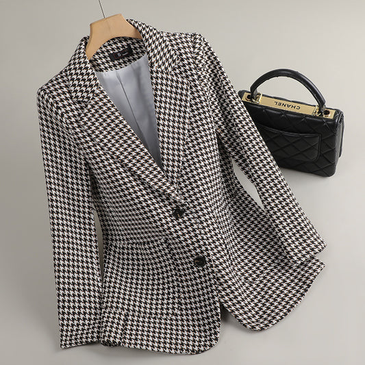 High-grade Slim Fit Temperament Wild Small Suit