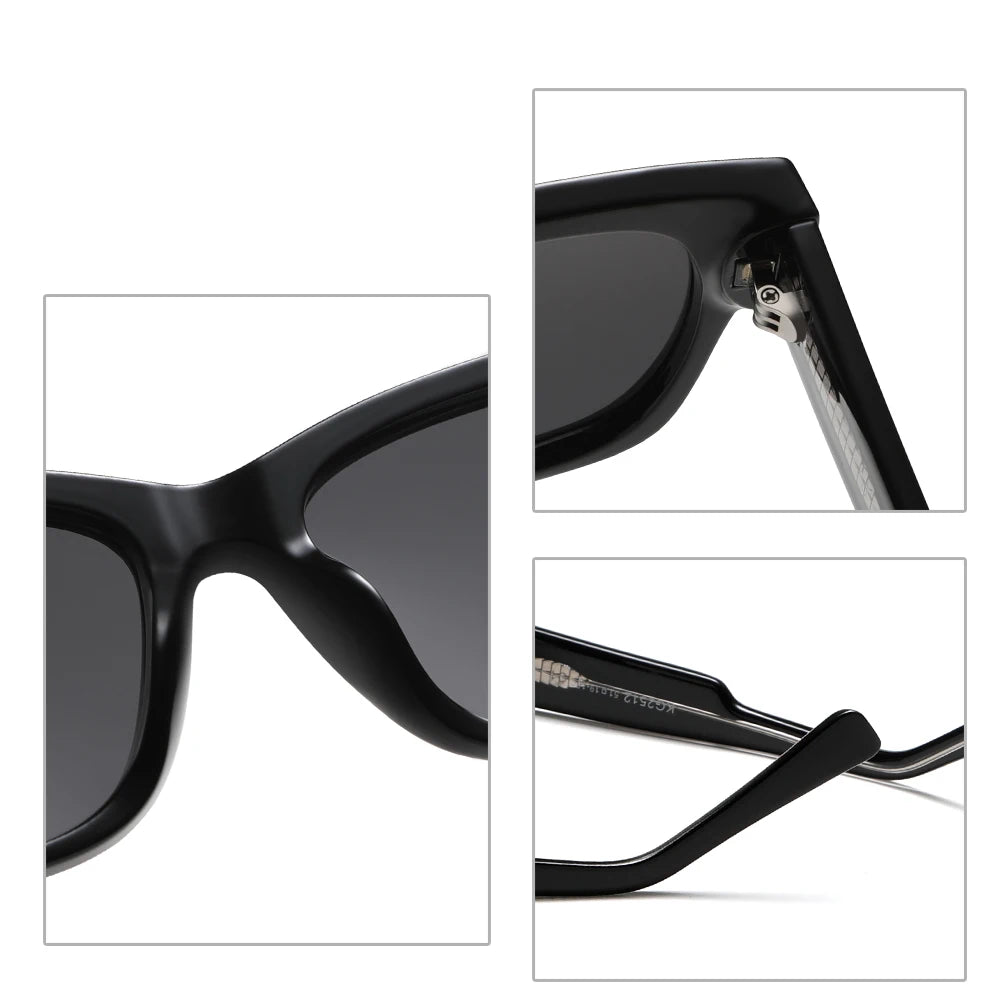 2025 new polarized sunglasses CP insert sunscreen travel riding driving mirror female stage performance party