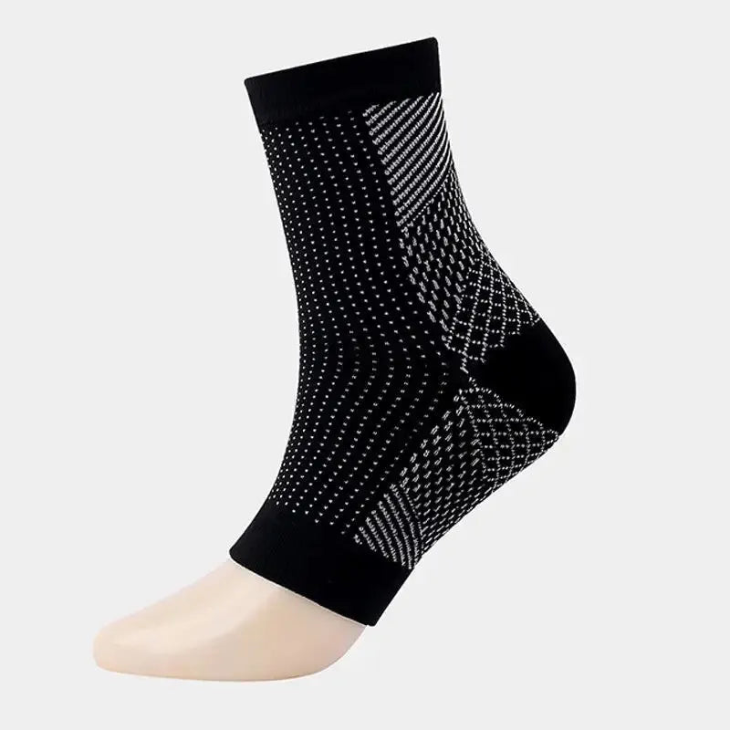 Plantar Fasciitis Compression Socks Best Ankle Compression Sleeve Nano Brace for Everyday Use Provides Arch Support Heel Pain