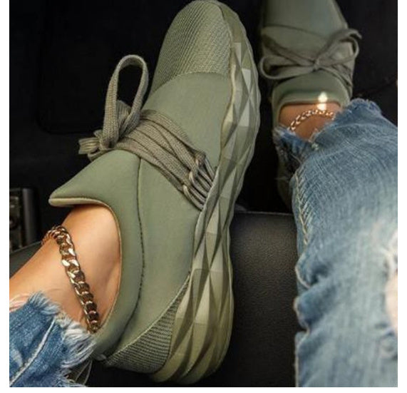 Women's Lace-up Casual Sports Shoes Sneakers