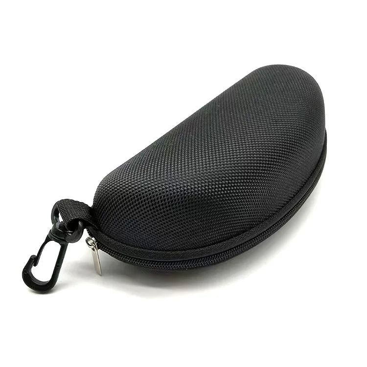 Leather Glasses Case Soft Bag Fashionable Sunglasses Single Buckle Mirror Box Sunglasses Case    Factory Postage Compensation Pr