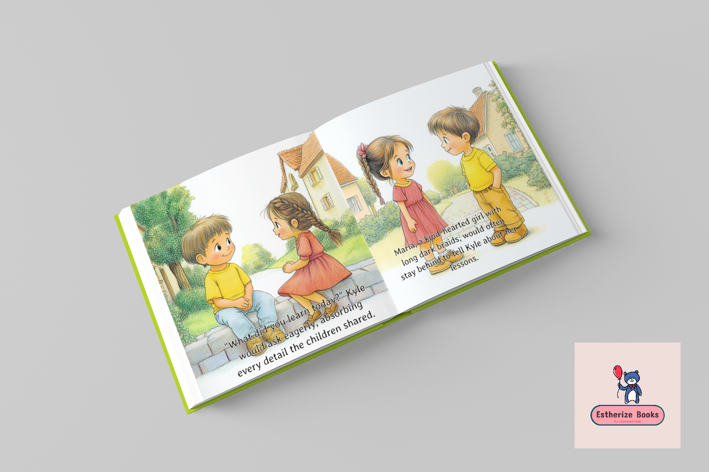 Kyle's Dream of Knowledge - Color Edition: Kyle's Journey from Dreamer to Teacher in the Spanish Mountains. 50 pages of child-friendly color picture stories for children of all ages.